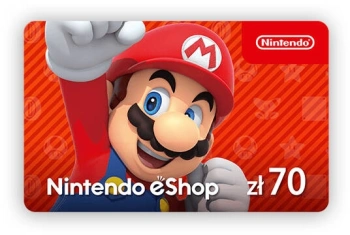 Карта оплаты пополнение игровой валюты Nintendo eShop 70 zl Poland