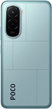 Смартфон Xiaomi Poco M7 256Gb 8Gb голубой моноблок 3G 4G 2Sim 6.9