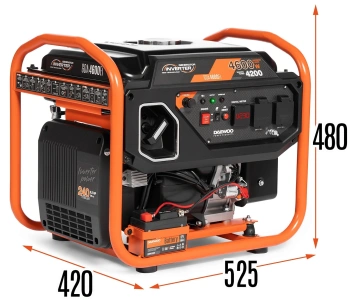 Генератор Daewoo GDA 4600Ei