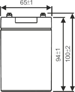Батарея для ИБП WBR GP1290 F2