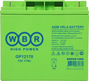 Батарея для ИБП WBR GP12170