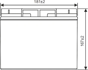 Батарея для ИБП WBR GP12170