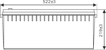 Батарея для ИБП WBR GPL122000