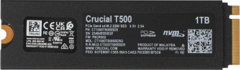 Накопитель SSD Crucial PCIe 4.0 x4 1TB CT1000T500SSD5 T500