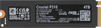 Накопитель SSD Crucial PCIe 4.0 x4 4TB CT4000P310SSD8 P310