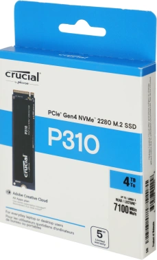 Накопитель SSD Crucial PCIe 4.0 x4 4TB CT4000P310SSD8 P310