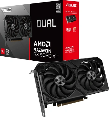 Видеокарта Asus PCI-E 5.0  DUAL-RX9060XT-16G