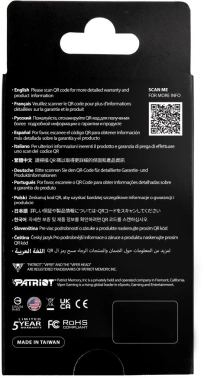 Накопитель SSD Patriot PCIe 5.0 x4 4TB PV593P4TBM28H