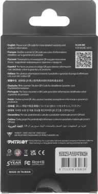 Накопитель SSD Patriot PCIe 5.0 x4 4TB PV593P4TBM28H