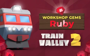 Дополнение к игре для ПК 020games Train Valley 2: Workshop Gems - Ruby (12+)