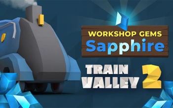 Дополнение к игре для ПК 020games Train Valley 2: Workshop Gems - Sapphire (12+)