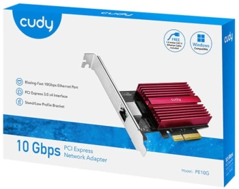 Сетевая карта 10G Ethernet Cudy PE10G