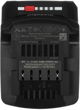 Батарея аккумуляторная Metabo  Li-Power
