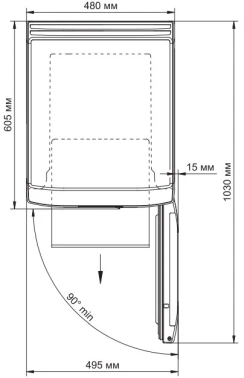 Морозильная камера Бирюса M412