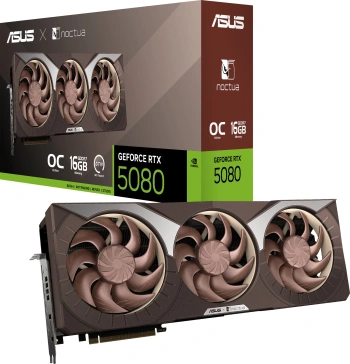 Видеокарта Asus PCI-E 5.0  RTX5080-O16G-NOCTUA