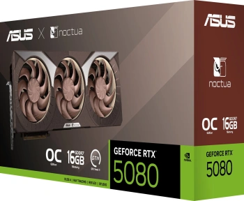 Видеокарта Asus PCI-E 5.0  RTX5080-O16G-NOCTUA