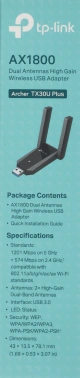 Сетевой адаптер Wi-Fi TP-Link Archer TX30U Plus