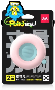 Рулетка канцелярская Deli  TT102