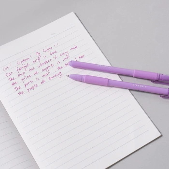 Ручка гелев. Deli EG274-PR