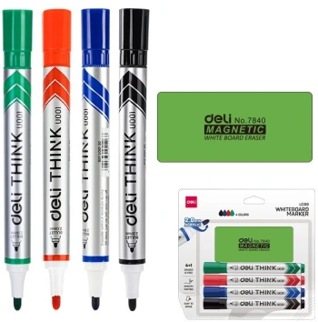 Набор маркеров для досок Deli  EU099