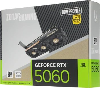 Видеокарта Zotac PCI-E 5.0  RTX 5060 LP 8GB