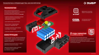 Батарея аккумуляторная Зубр  АКБ-20-2
