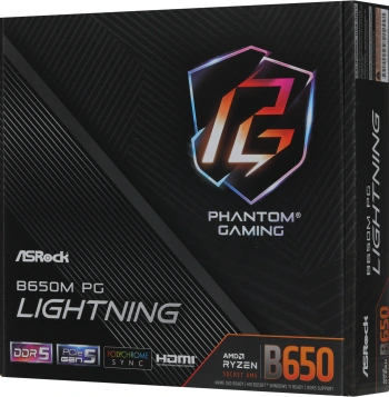 Материнская плата Asrock B650M PG LIGHTNING