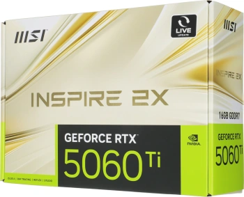 Видеокарта MSI PCI-E 5.0  RTX 5060 TI 16G INSPIRE 2X