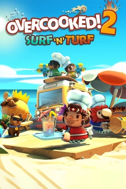 Дополнение к игре для ПК Team 17 Overcooked! 2 - Surf `n` Turf (6+)