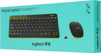 Клавиатура + мышь Logitech MK240