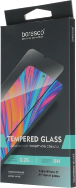Защитное стекло для экрана BoraSCO для Apple iPhone 17 Air 2.5D антиблик. 1шт. (75698)