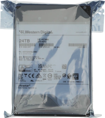Жесткий диск WD SATA-III 24TB 0F65101/0F62821/0F62819  WUH722424ALE604