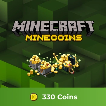 Карта оплаты пополнение игровой валюты Microsoft Minecraft 330