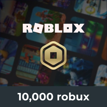 Карта оплаты пополнение игровой валюты Roblox 10000 Robux