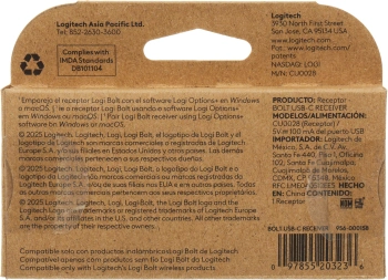 Ресивер USB Logitech Bolt