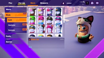 Дополнение к игре для ПК Team 17 Worms Rumble - Cats & Dogs Double Pack (12+)