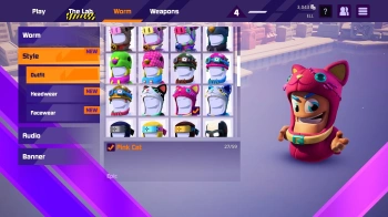 Дополнение к игре для ПК Team 17 Worms Rumble - Cats & Dogs Double Pack (12+)