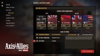 Игра для ПК Aspyr Axis & Allies 1942 Online (12+)