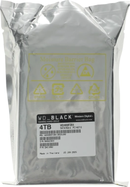 Жесткий диск WD SATA-III 4TB  WD4006FZBX