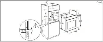 Духовой шкаф Электрический Electrolux EOD3H40BX