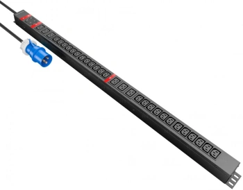Блок распределения питания NTSS NTSS-PDU-KB312406-3023 верт.размещ. 24xC13 6xC19 базовые 32A IEC 60309 3м