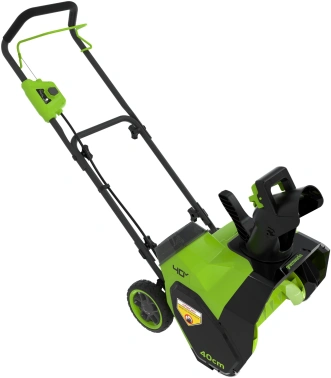 Снегоуборщик электр. Greenworks  G40ST40