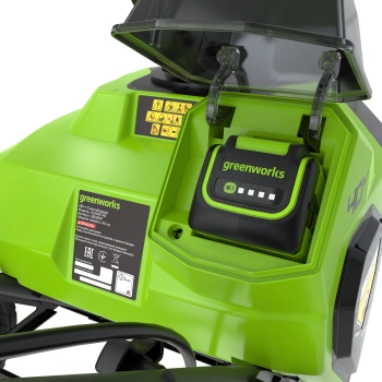 Снегоуборщик электр. Greenworks  G40ST40