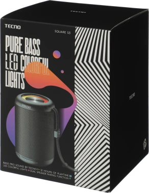 Колонка порт. Tecno S3 Square