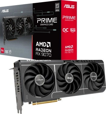Видеокарта Asus PCI-E 5.0  PRIME-RX9070-O16G-EVO