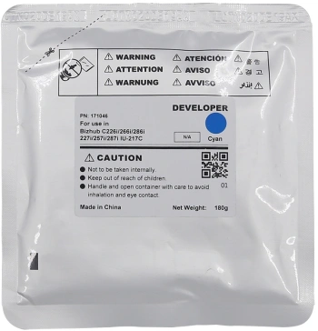 Девелопер Cet CET171046 (новая совместимая) для Konica-Minolta Bizhub C227i/C257i/C287i 90000стр.