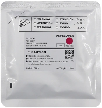 Девелопер Cet CET171047 (новая совместимая) для Konica-Minolta Bizhub C227i/C257i/C287i 90000стр.