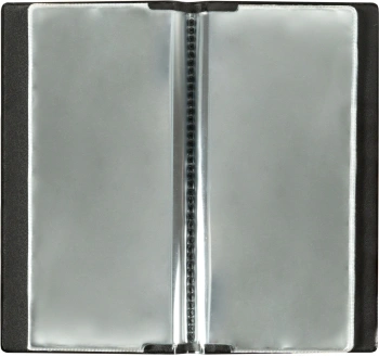 Папка с 20 прозр.вклад. Silwerhof Create ПВХ 0.25мм черный