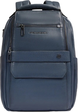 Рюкзак мужской Piquadro Solm CA7020S141/AV серо-голубой кожа