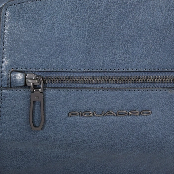 Рюкзак мужской Piquadro Solm CA7020S141/AV серо-голубой кожа